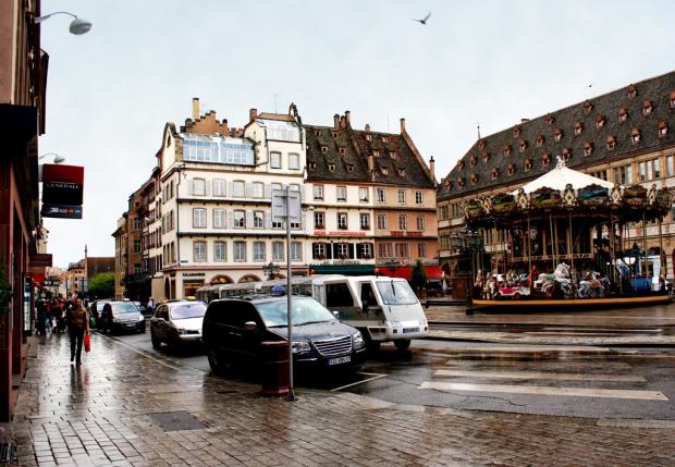 площадь Гутенберга Страсбург