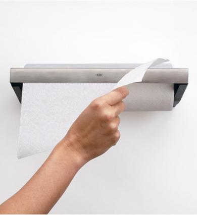 отрывать бумажное полотенце