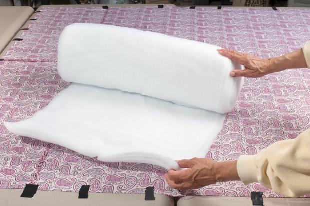 изготовление одеяла с полиэстером