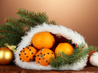 : Апельсины Новый год