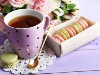 ru.depositphotos / belchonock: чашка чая с печеньем