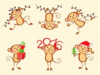 ru.123rf.com/ Alexandra Sitnikova : новый год обезьяны