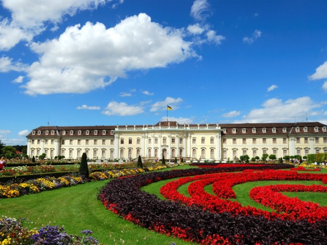 королевский дворец людвигсбург